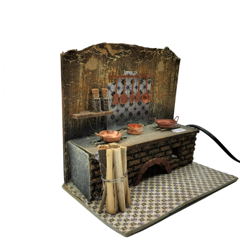 Cucina Con Effetto Gas Presepe