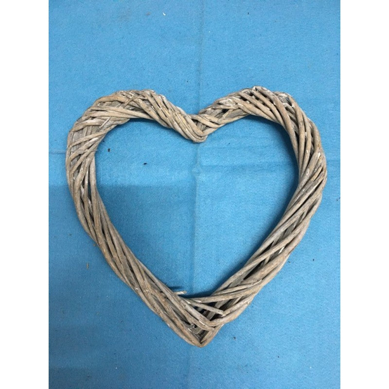 Cuore In Vimini Da Appendere