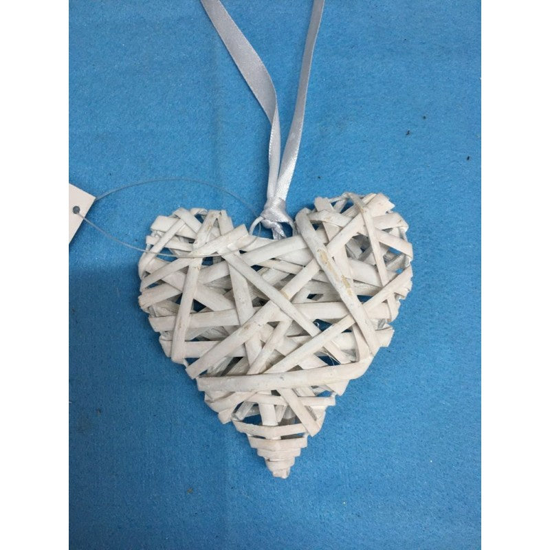 Cuore In Vimini Da Appendere