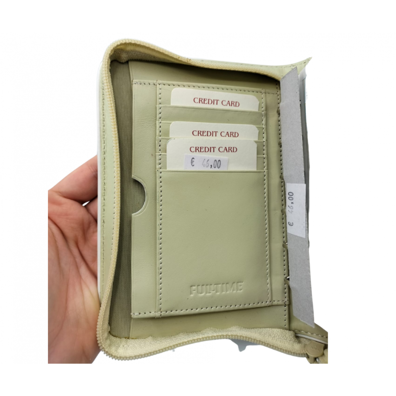 Custodia Agenda Fulltime Con Scomparti Organizzati - Beige