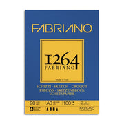 Fabriano Schizzi-blocco 1264 , 90 G/m², Dim A3, 100ff