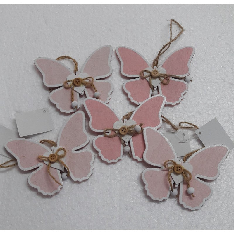 Decorazione Farfalla - Confezione 5 Pezzi