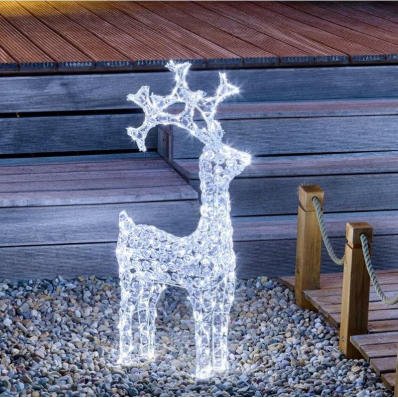 Decorazione Renna Luminosa