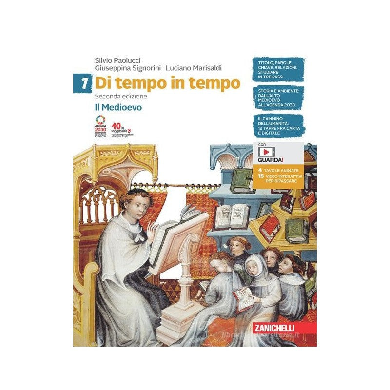 Di Tempo In Tempo. Con Educazione Civica. Per La Scuola Media. Con E-book. Con Espansione Online. Il Medioevo (vol. 1)