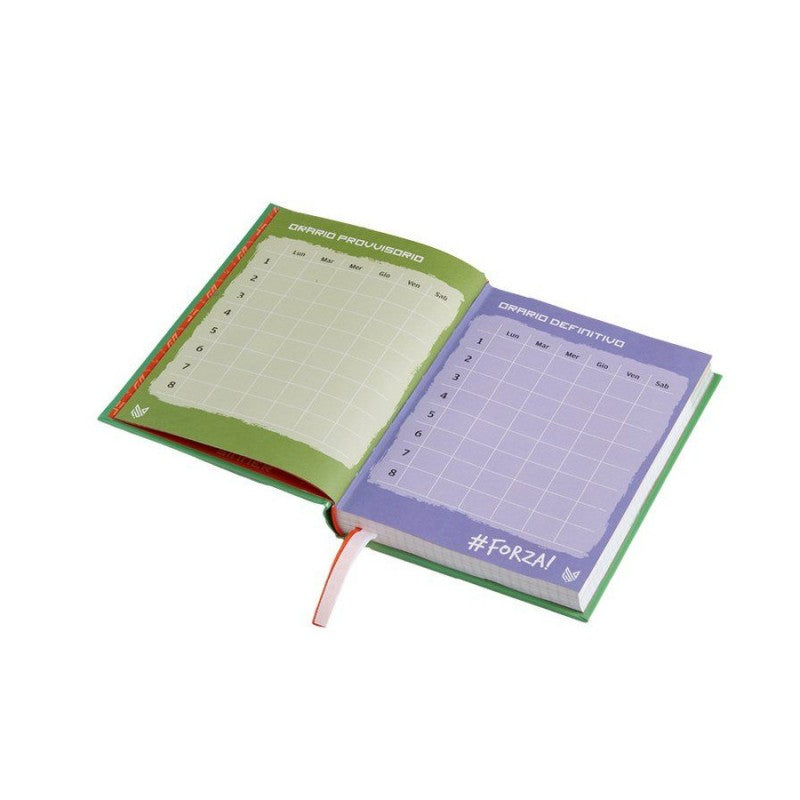 Diario 9 Mesi Jannik Sinner, Nero/verde