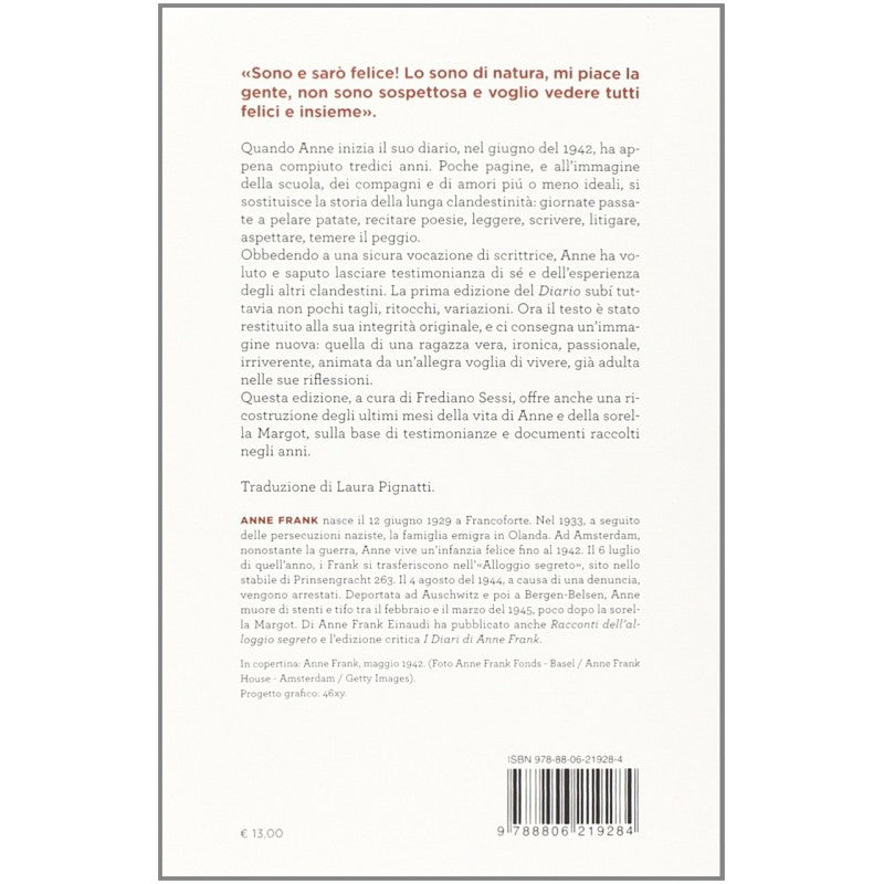 Diario - Anne Frank