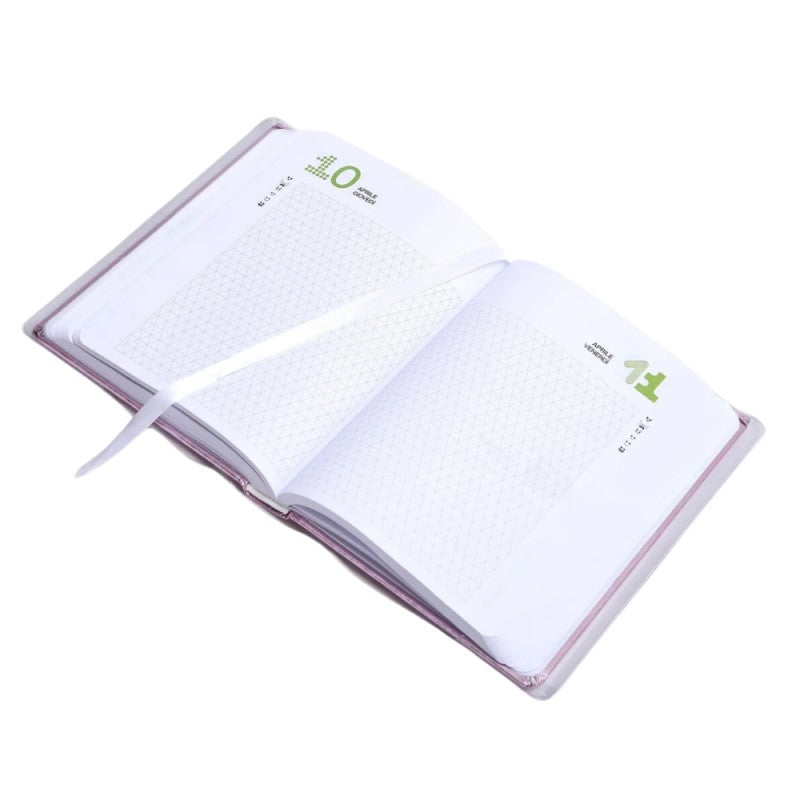 Diario Datato Be You Easy Rose Glow 2024/2025 12 Mesi