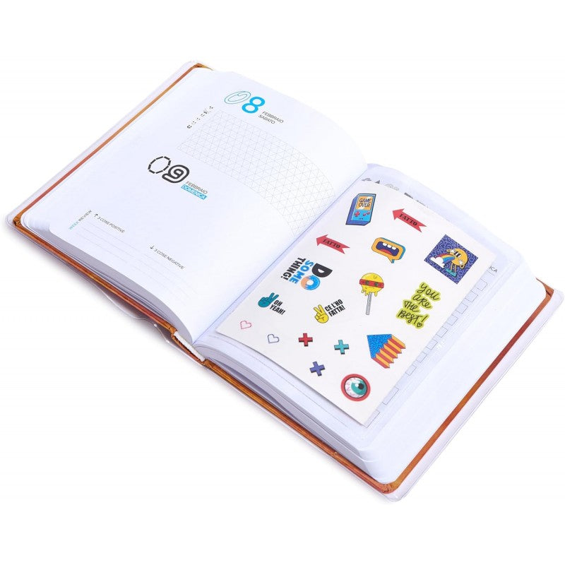 Diario Datato Be You Easy Sun 2024/2025 12 Mesi