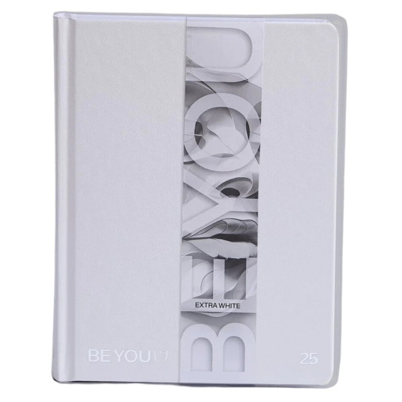 Diario Datato Be You Easy Total White 2024/2025 12 Mesi