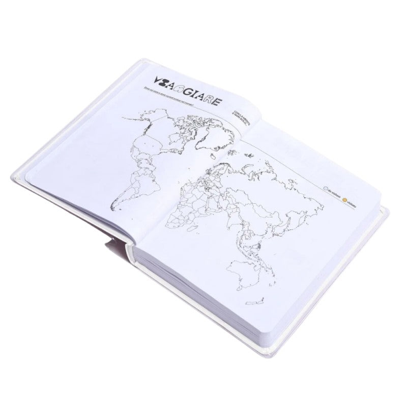 Diario Datato Be You Easy Total White 2024/2025 12 Mesi