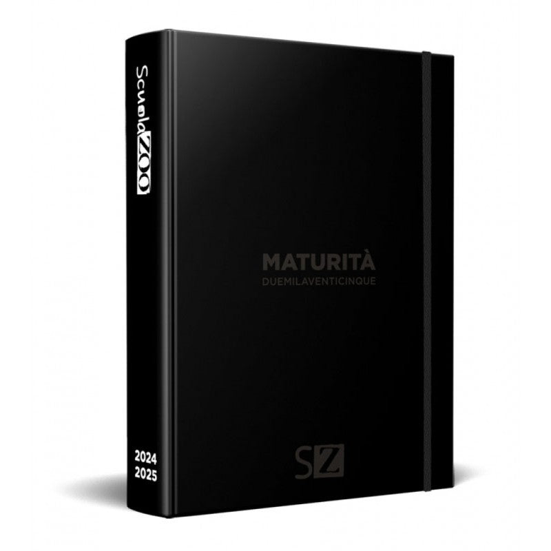 Diario Del Maturando Scuolazoo 2024/25, 12 Mesi, Nero - 11,0 X 15,0 Cm