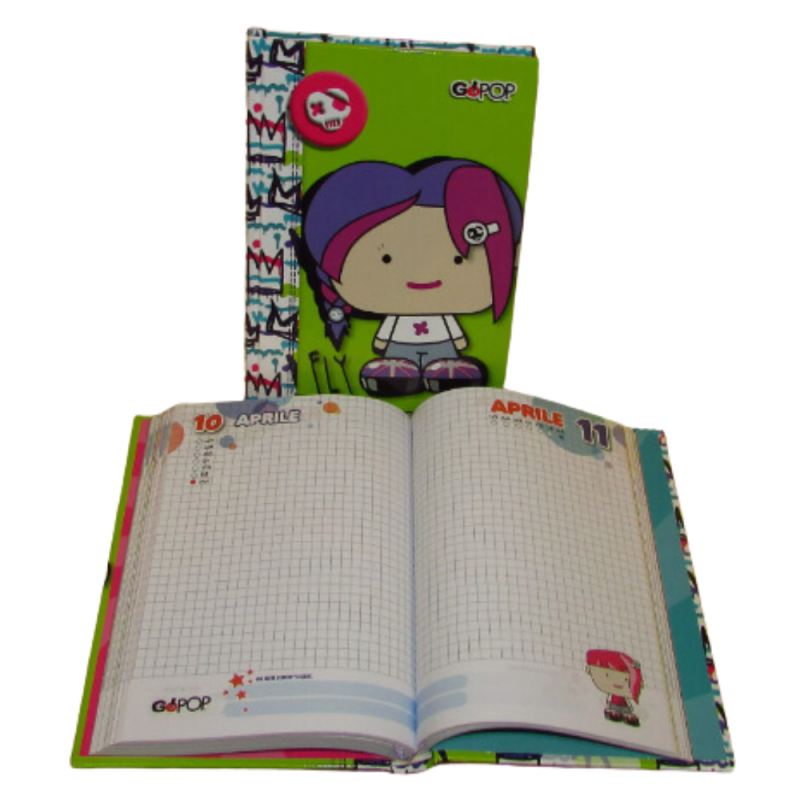 Diario Gopop 10 Mesi Non Datato - Dreamer & Punk