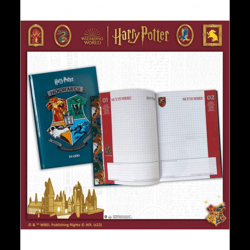 Diario Harry Potter 10 Mesi - Non Datato 2022