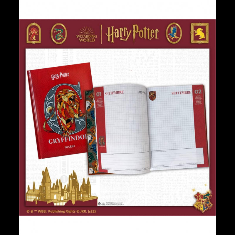 Diario Harry Potter 10 Mesi - Non Datato 2022