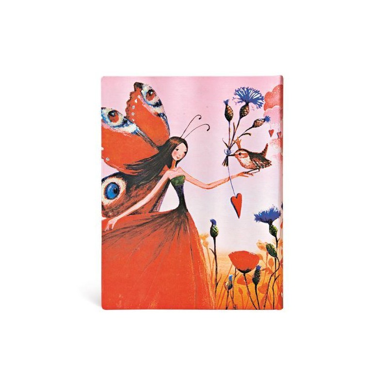 Diario Istantaneo Ultra Paperblanks Campo Di Papaveri, Collezione Mila Marquis 192 Pagine 120 Gr