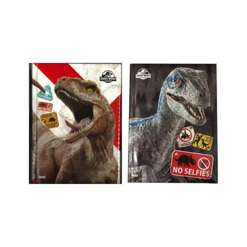 Diario Jurassic World Standard 10 Mesi Non Datato