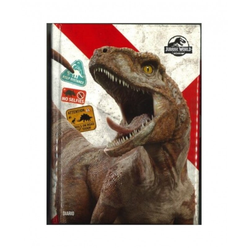 Diario Jurassic World Standard 10 Mesi Non Datato