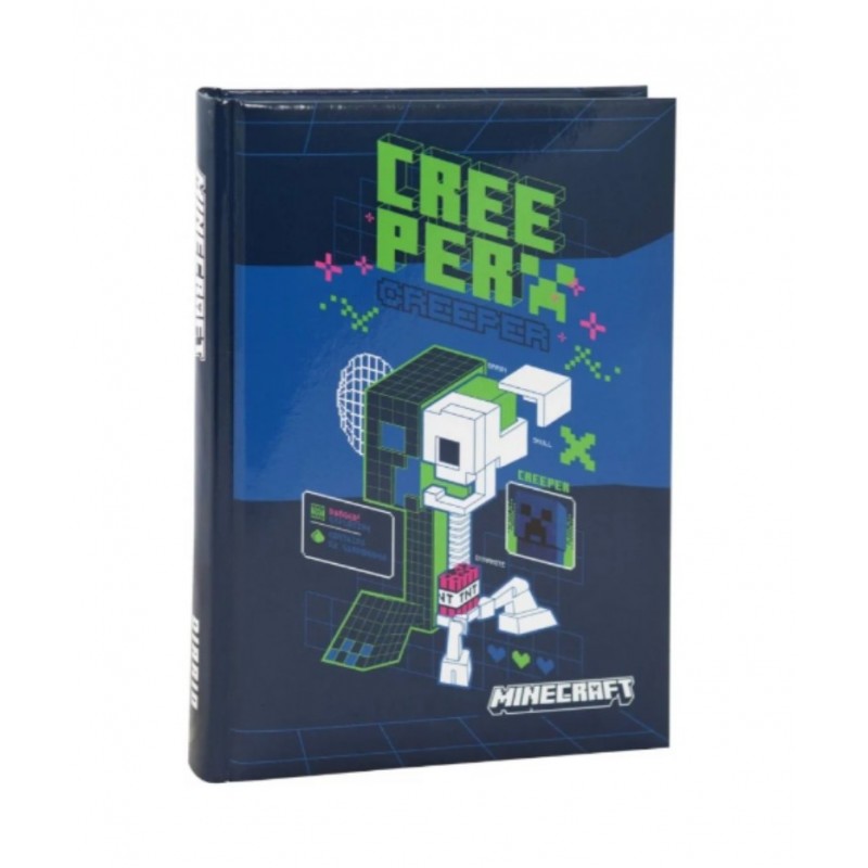 Diario Minecraft Creeper Standard 12 Mesi 22/23 - Non Datato
