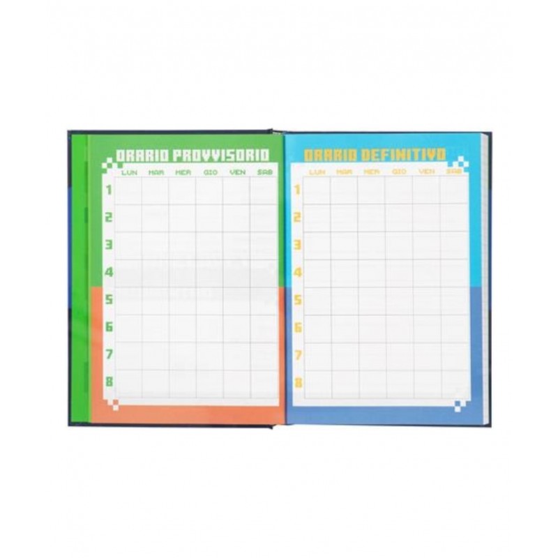 Diario Minecraft Creeper Standard 12 Mesi 22/23 - Non Datato