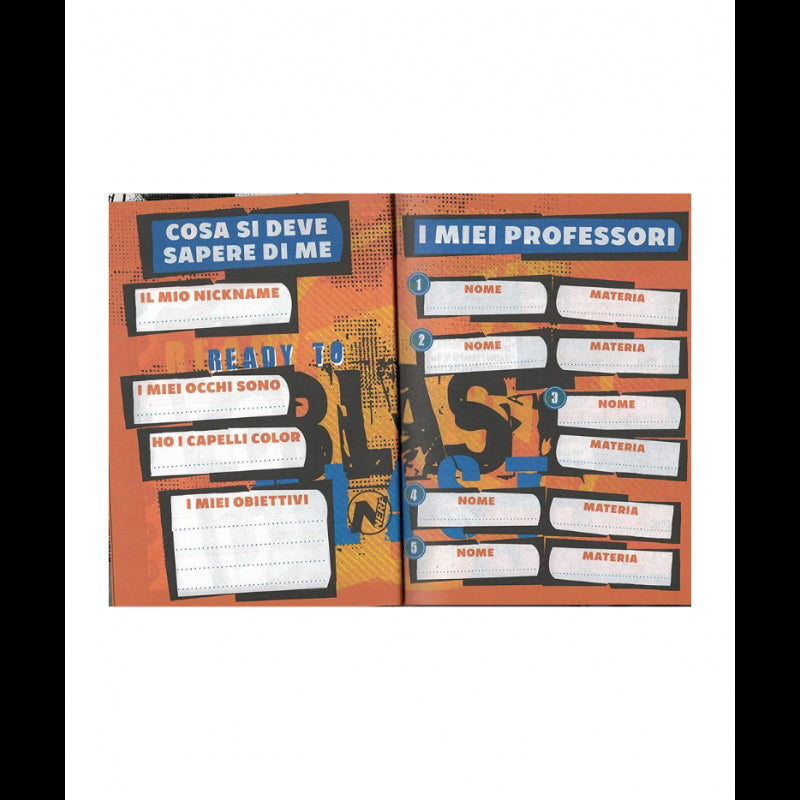 Diario Nerf 10 Mesi - Non Datato