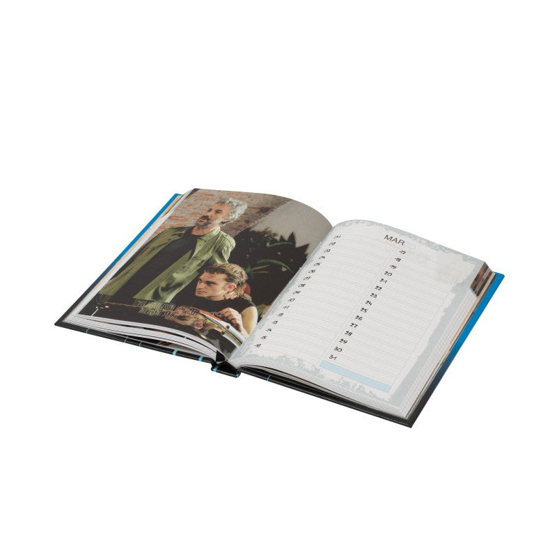 Diario Non Datato Standard Mare Fuori 2025 – 2 Fantasie Assortite