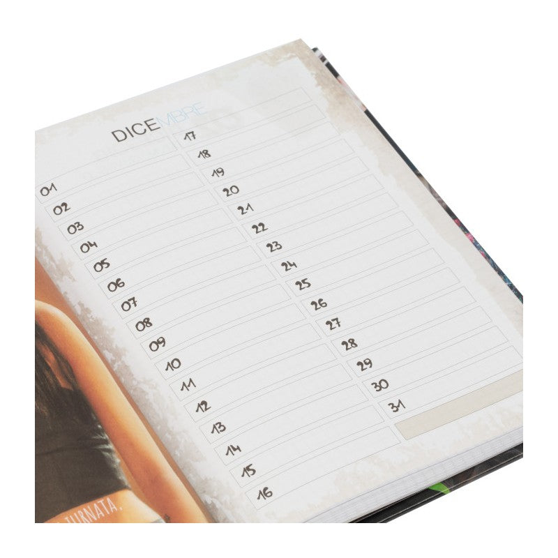 Diario Non Datato Standard Mare Fuori 2025 – 2 Fantasie Assortite