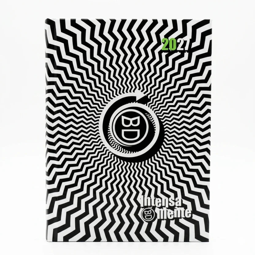 Diario Scuola Seven Bastardi Dentro 2027 Pocket – Optical Zigzag Intensamente