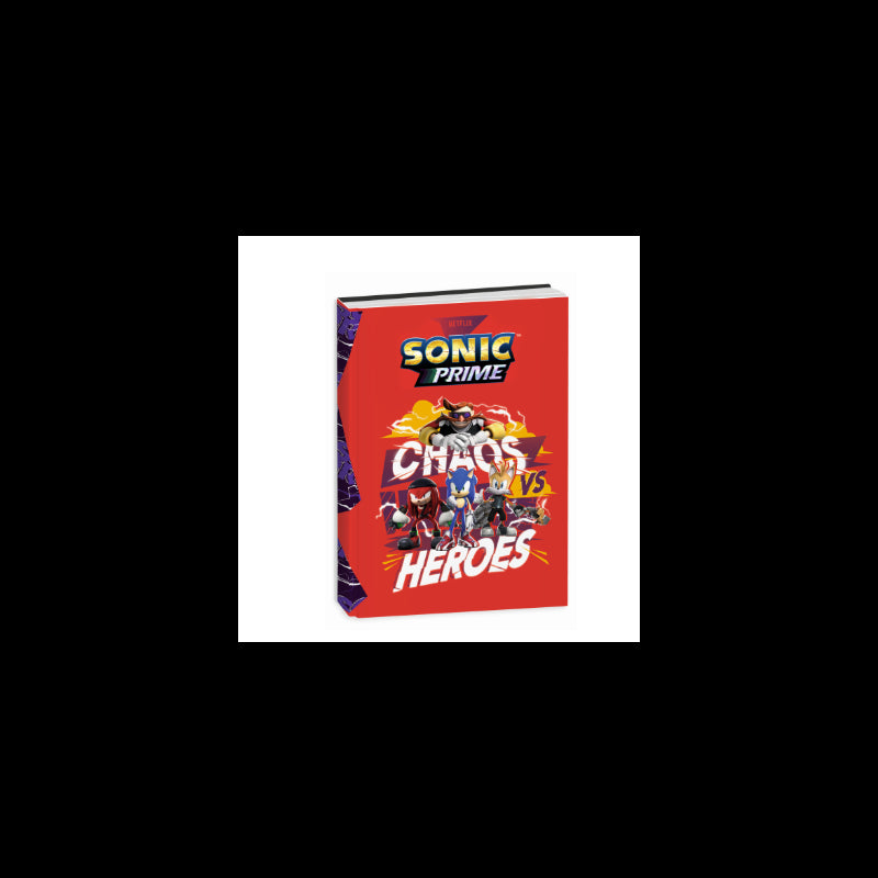 Diario Scuola Sonic Prime 10 Mesi Assortiti, 14,5x20,6 Cm - Seven