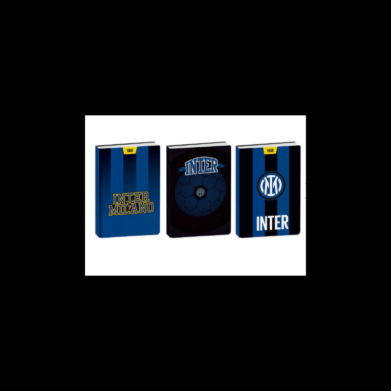 Diario Scuola Standard Inter Con Copertina Lucida 12 Mesi, 14,5x20,6 Cm - Seven