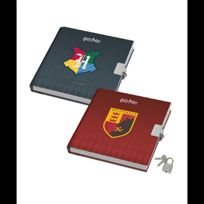 Diario Segreto Con Lucchetto Harry Potter Houses