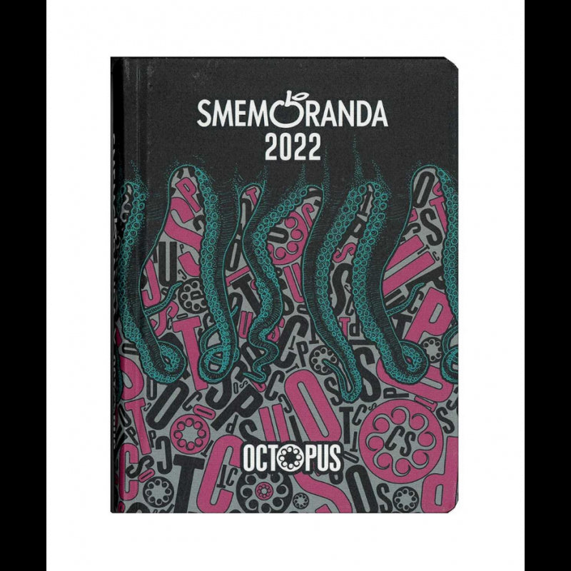 Diario Smemoranda Octopus Pink 2022 16 Mesi