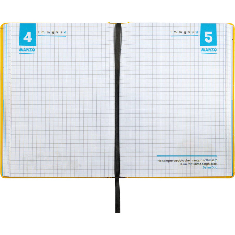 Diario Standard Comix Pets 12 Mesi 2024/25 Giornaliero Giallo