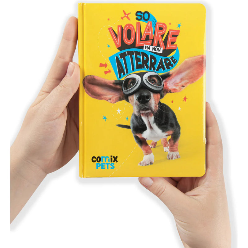 Diario Standard Comix Pets 12 Mesi 2024/25 Giornaliero Giallo