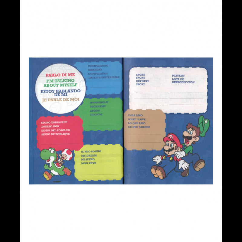 Diario Super Mario 10 Mesi - Non Datato