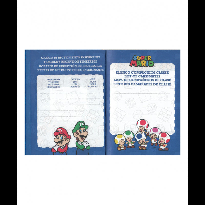 Diario Super Mario 10 Mesi - Non Datato