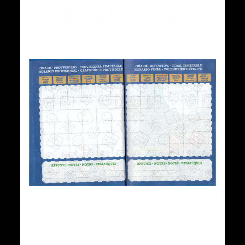 Diario Super Mario 10 Mesi - Non Datato