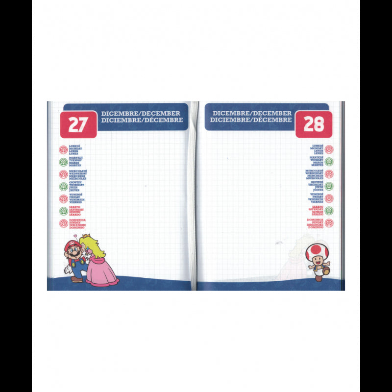 Diario Super Mario 10 Mesi - Non Datato