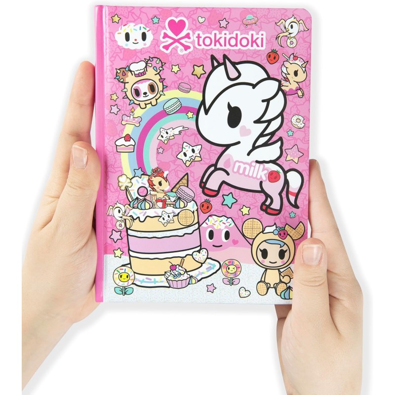 Diario Tokidoki Standard 12 Mesi 2024-2025 Rosa 13,5x18cm