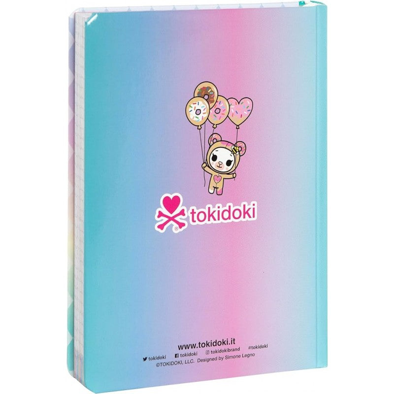 Diario Tokidoki Standard 2024-2025 Azzurro 13,5x18 Cm