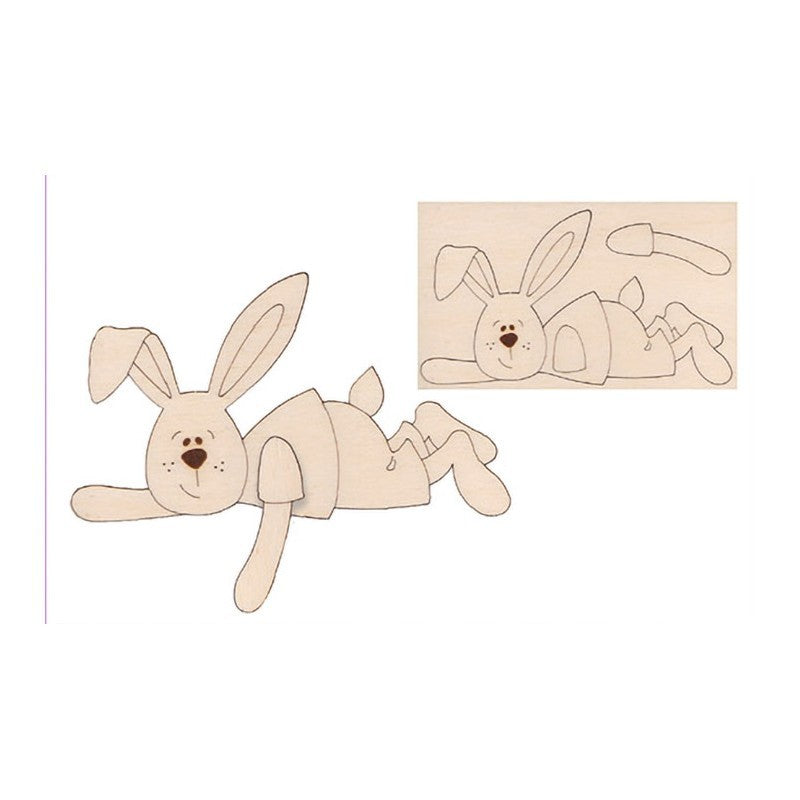 Didi Il Coniglietto 3d In Legno Renkalik