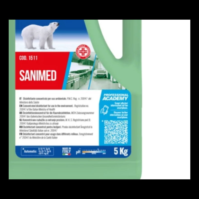 Disinfettante Concentrato Per Uso Ambientale - Sanimed