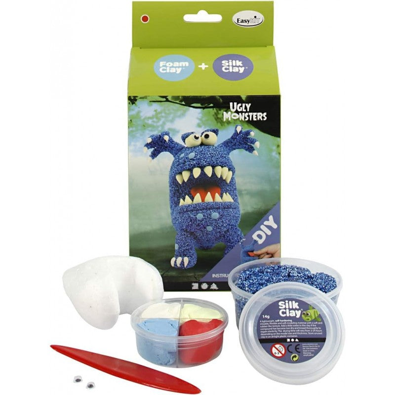 Diy Kit Funny Monster Blu – Set Creatività
