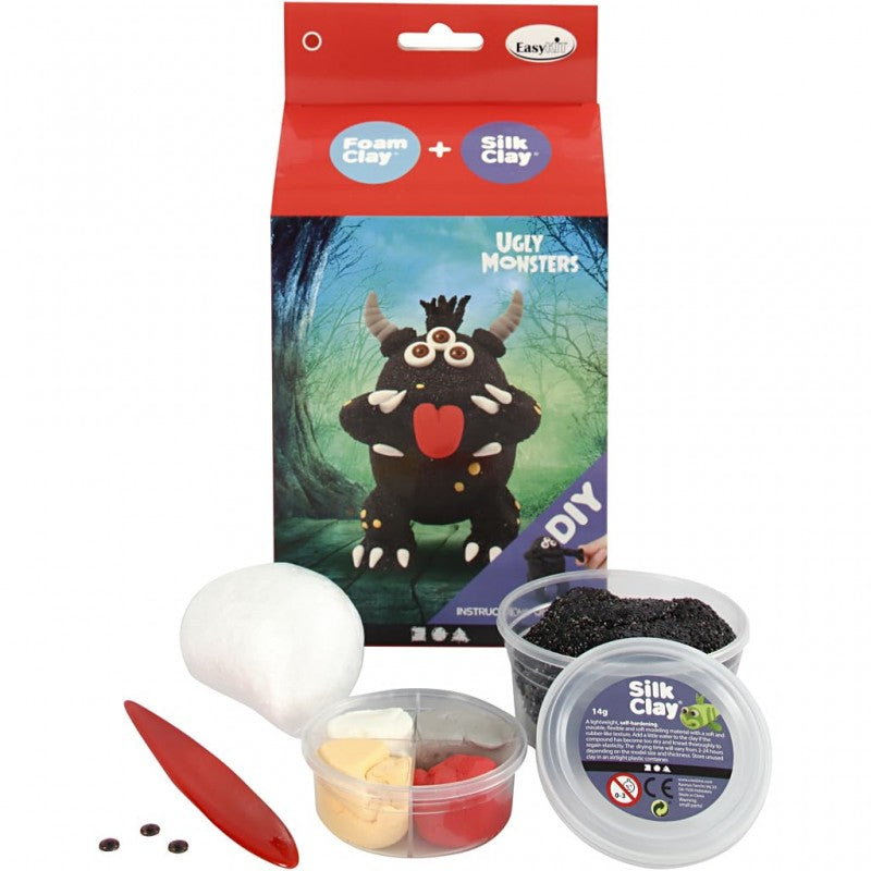 Diy Kit Funny Monster Nero – Set Creatività