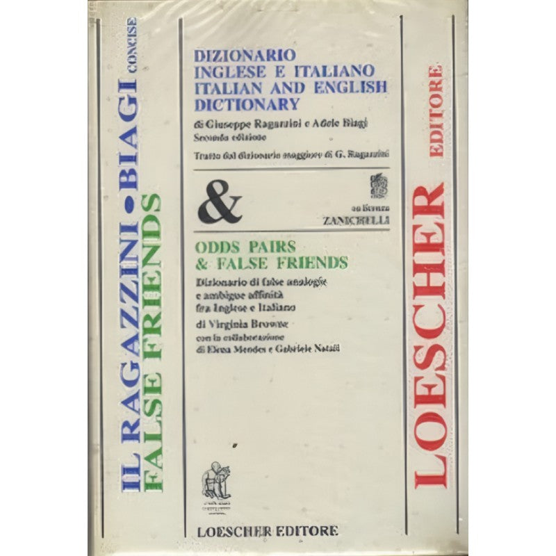 Dizionario Inglese E Italiano Il Ragazzini Biagi Concise - False Friends - Loescher
