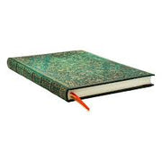 Raincoast Group: Emerald Flower Grande Unlined Hardcover journal