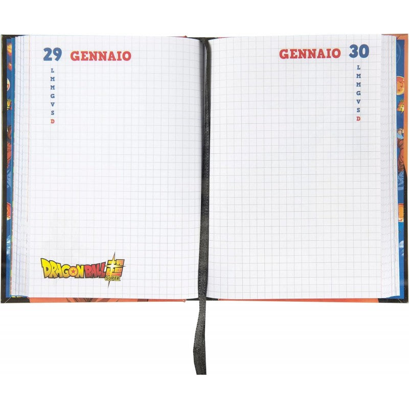 Dragon Ball Super - Diario Scuola 2024-2025 Ufficiale Dragon Ball, Diario 12 Mesi, 13 X 17,8 Cm