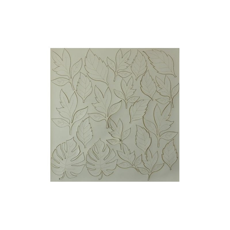 Eco Pelle Nappa Foglie Col. Ice