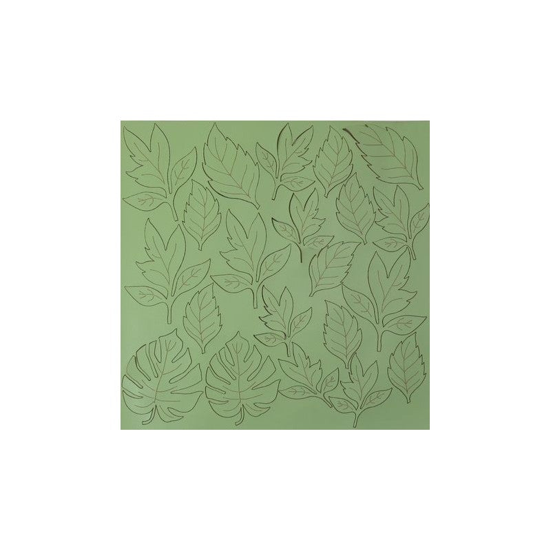 Eco Pelle Nappa Foglie Col. Pistacchio