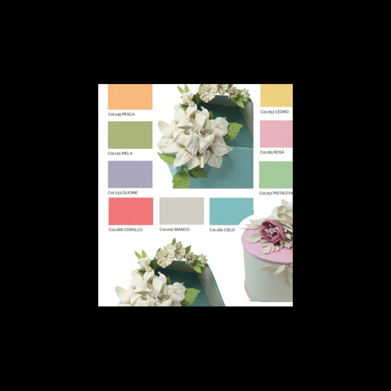 Eco Pelle Nappa Termoformabile Fiori