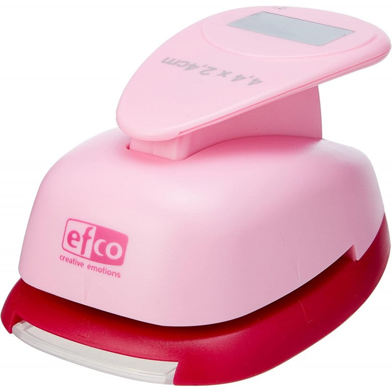Efco, Perforatrice Rettangolare, Colore Rosa, Xl, 44 X 24 Mm